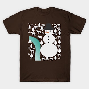 Winter scene T-Shirt